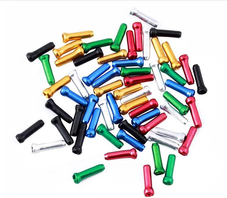 Bicycle Brake Shifter Derailleur Inner Cable End Cap Crimps