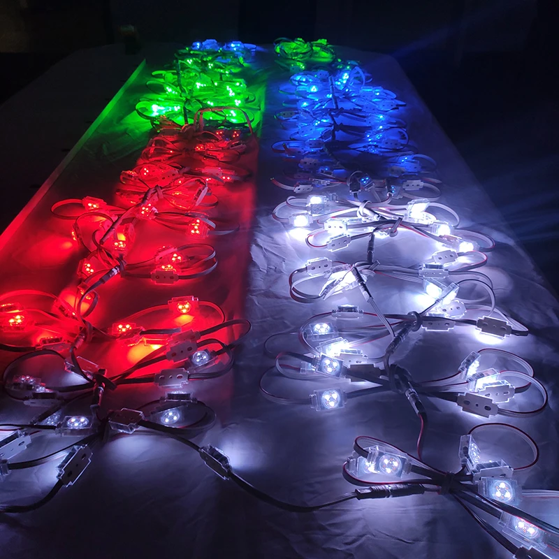 permanent holiday DC48V rgb aluminium track module led point lights