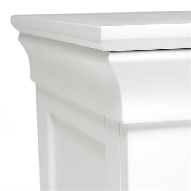 British Style Wooden Storage Cabinet Bedroom Furniture Bedside Table Night Stands