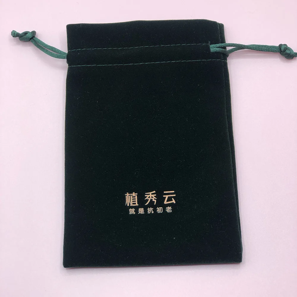Оптовая продажа профессиональный Фабричный мешочек для ювелирных изделий замшевый бархатный мешок упаковка со шнурком