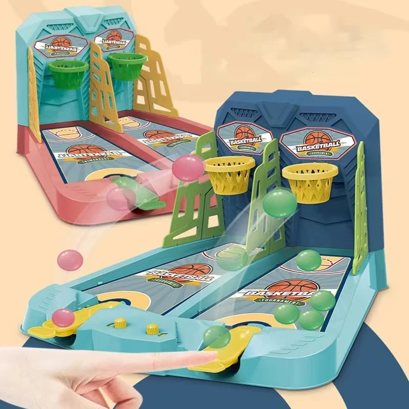 Indoor Basketball Shooting Sports Games Party Desktop Board Game Basketball Finger Mini Shooting Machine