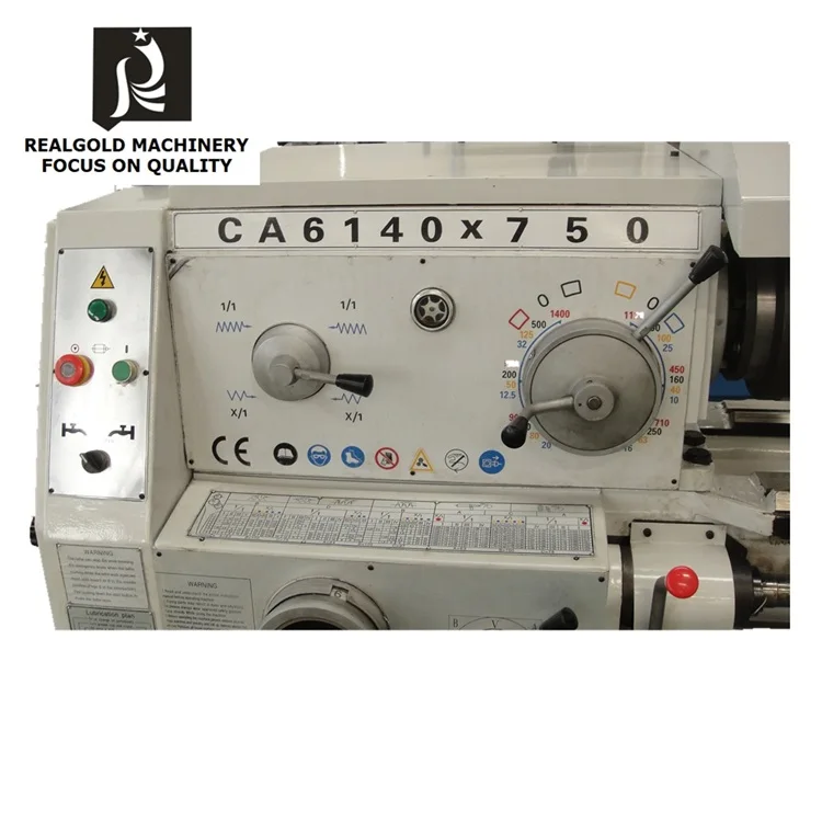 High quality CA6140 C6140 hobby universal lathe machine with cheap price