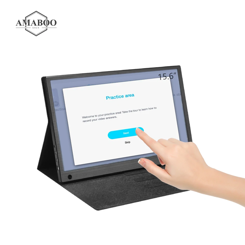 144Hz Black 10 13 15.6 Inch 1080P New Technology Capacitive Laptop Touch Screen Tri Portable Monitor With Usb C Ps4 X-Box Gaming