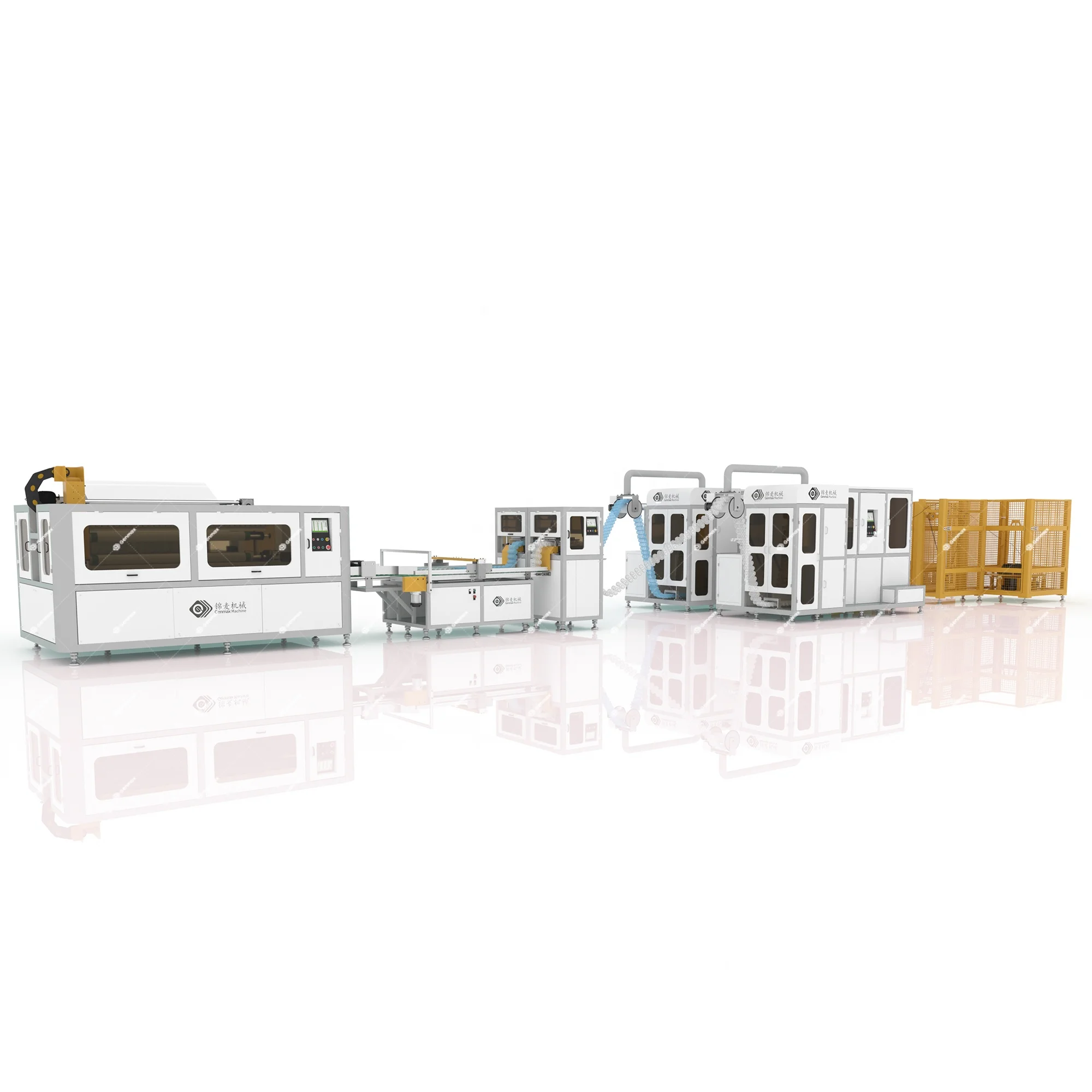 High Speed Fully Automatic Pocket Spring Making Machine Line High productivity