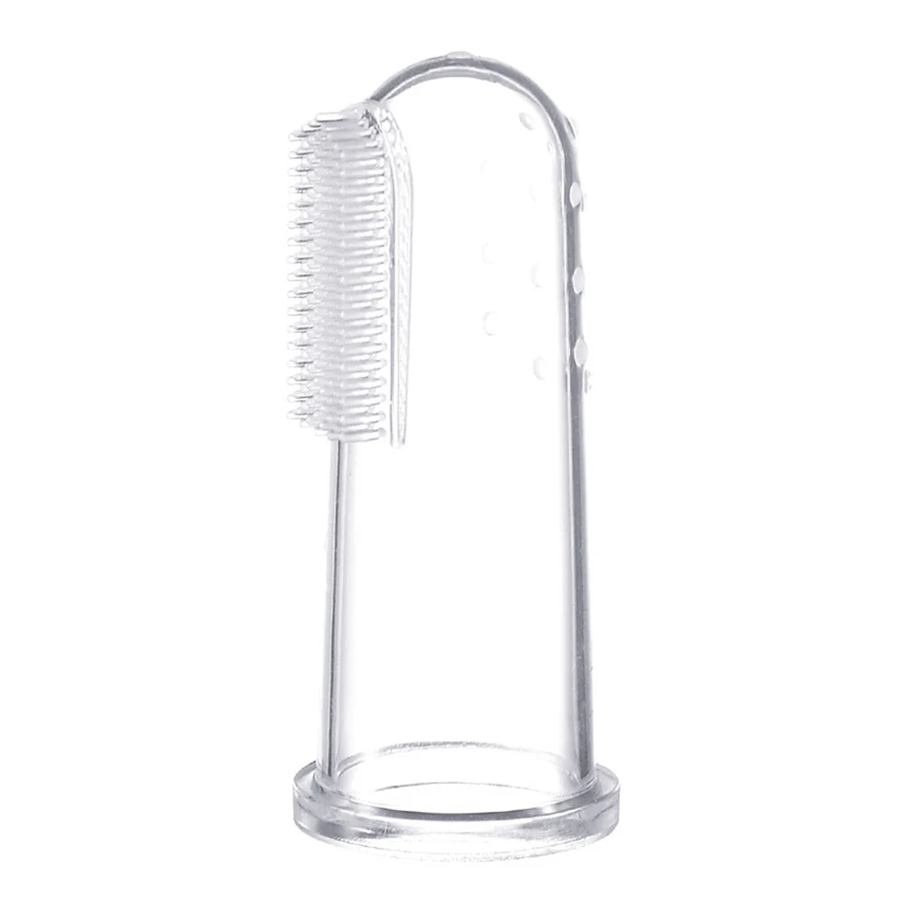 Горячая Распродажа, силиконовая детская зубная щетка на палец, Мягкая зубная щетка на палец для маленьких девочек, детская Силиконовая зубная щетка cuties