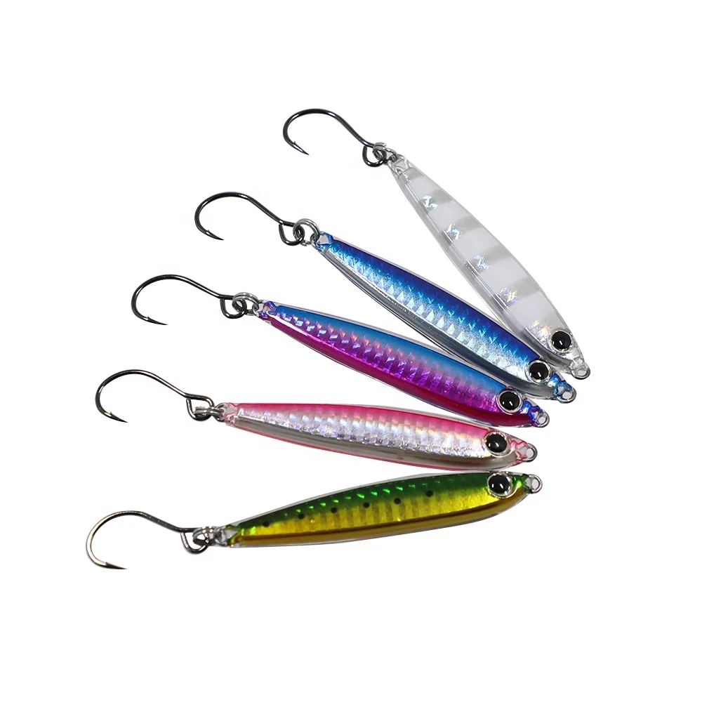 Fishing Jig Resin Metal Jigs 3 inch 1oz Great for Striped Bass, Tuna and Other Game Fish Epoxy Jigs