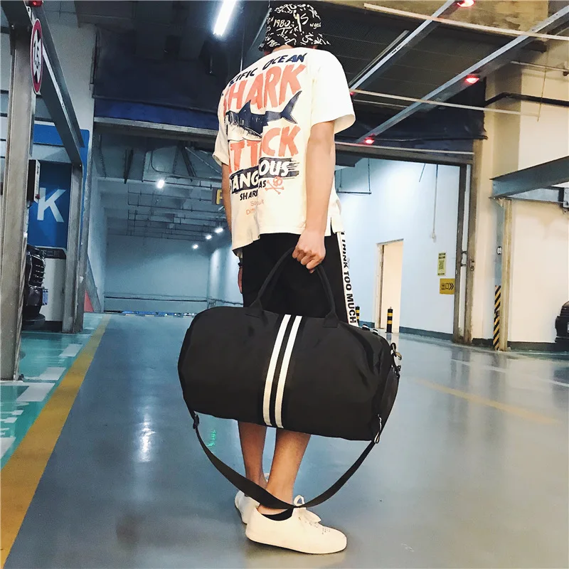 2020 Большая вместительная сумка-тоут с логотипом под заказ, сумка для спортзала, сумки для путешествий, сумки-тоут, сумки из ткани Оксфорд для женщин и мужчин, слинг для багажа