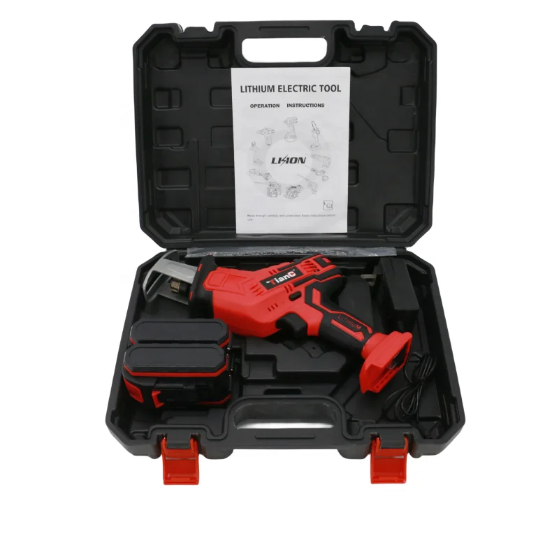 Lithium ion reciprocating saw, high-power horse knife saw, 21V electric saw, wood, steel, and iron