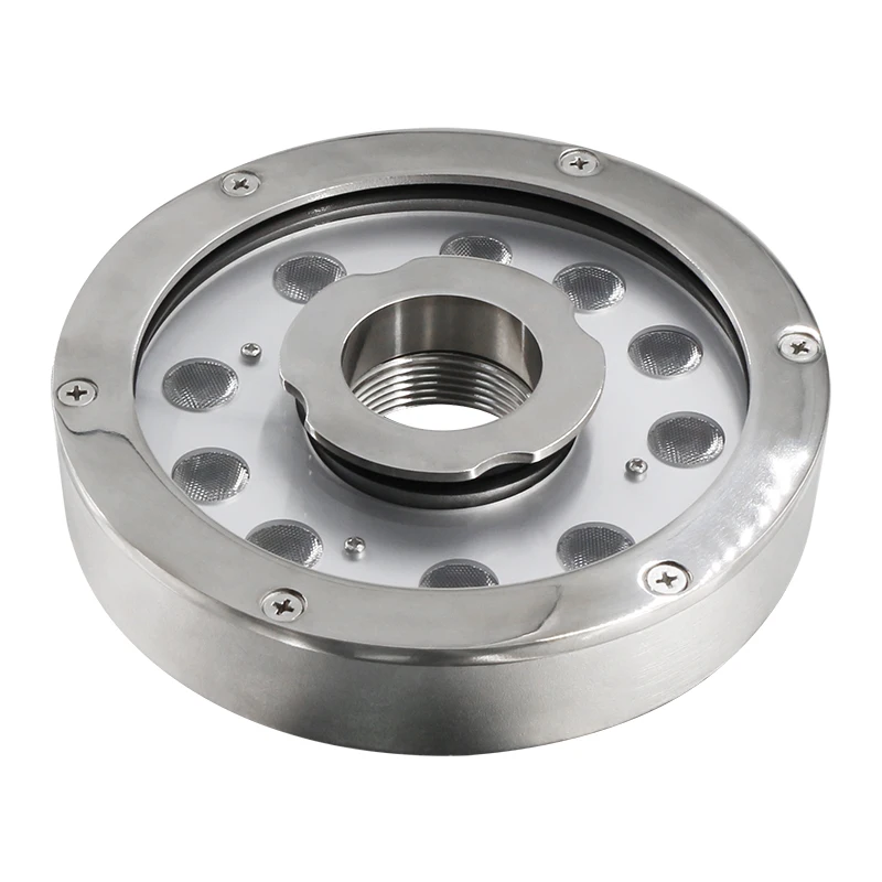 outdoor dmx512 multi color rgb led fountain lights with 12v/24v voltage