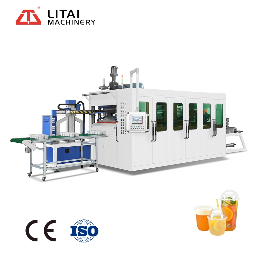 
Factory supply LITAI TQC-750 plastic products thermoforming machine for sale 