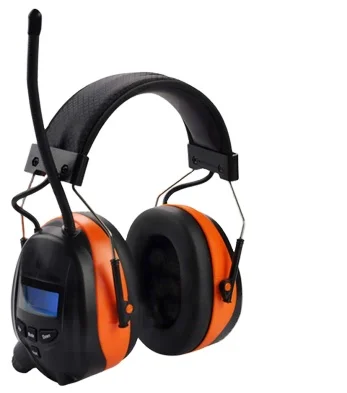 Blue-tooth FM/DAB Radio Safety Ear muffs noise cancelling electronic hearing protection headphone for working