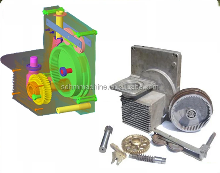 Gearbox Reducer for LTD63  LTD80 LTD100 1.5kw/1.8kw/2.2kw Hoist Motor