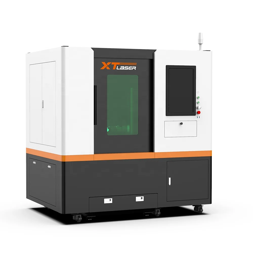 Fiber Laser Cutting Machine 3000W Raytools Cypcut Yaskawa Hiwin Brands Gold Silver Metal AI BMP PLT Servo Motor Mini A 6060