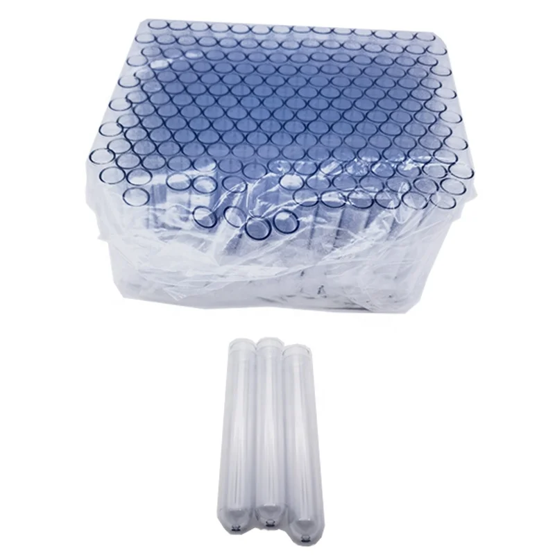 13x75mm Double Wall PP PET Tubes for Vacuum Blood Collection Usage