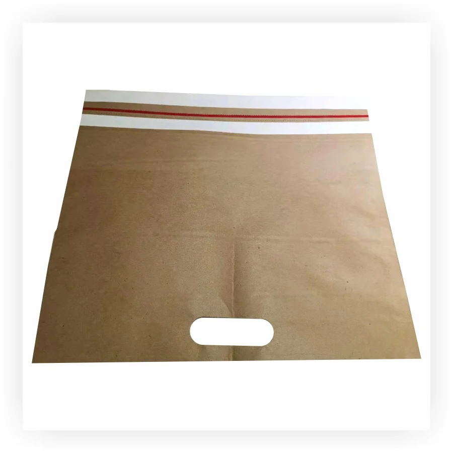 Wholesale Compostable Recyclable New Material Good Price Packaging Mailing Bags With Handle Handles