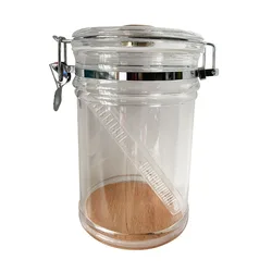 Acrylic Cigar Humidor Jar with Hygrometer Cigar Case  Cigar Clear Acrylic storage Jar humidor box PX-HM135G