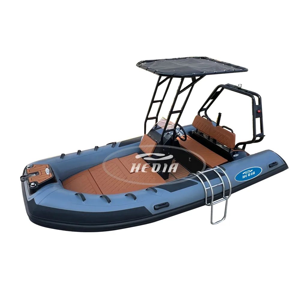 Hedia SP390 aluminum hull deep v best five inflatable boats for fishing