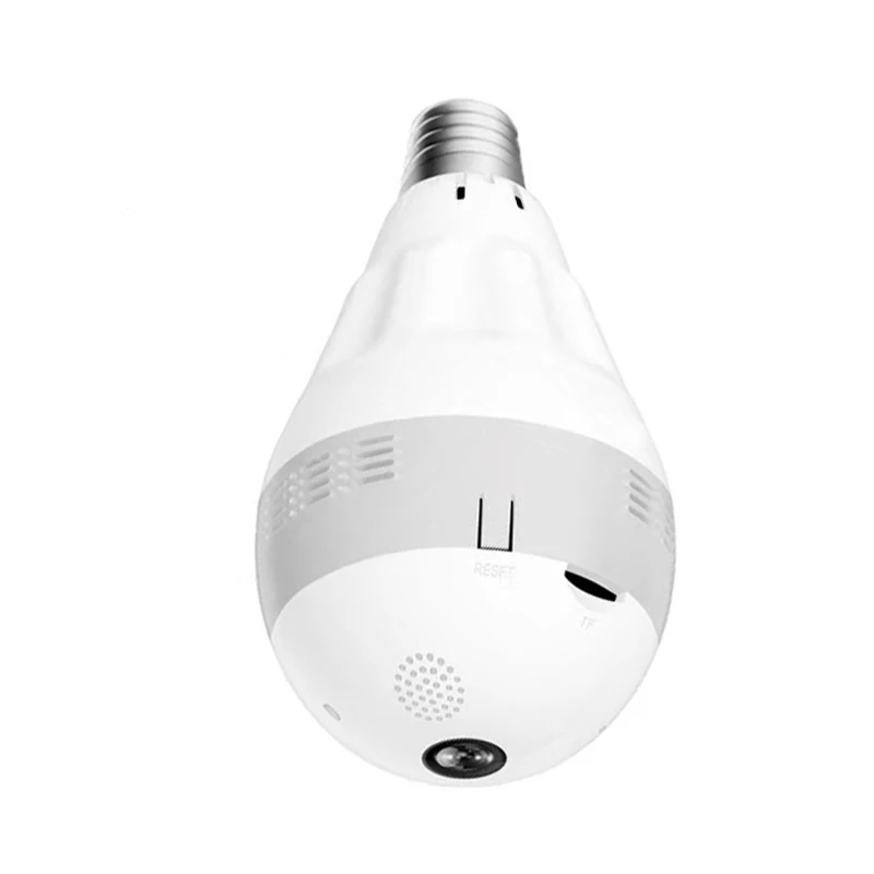 Wifi Panorama Camera Security Lamp Panoramic Bulb CCTV Video Wireless Ip Camera Surveillance Fisheye HD Camera