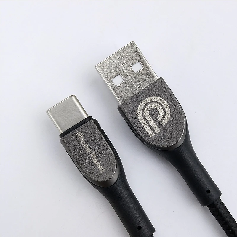 
Phone Planet charger cabo tipo 1.2M Zinc Alloy Fast Charging Data usb Cable For Type C pp yarn braid Braided PJ AC 003 100 YQ  (1600185367531)