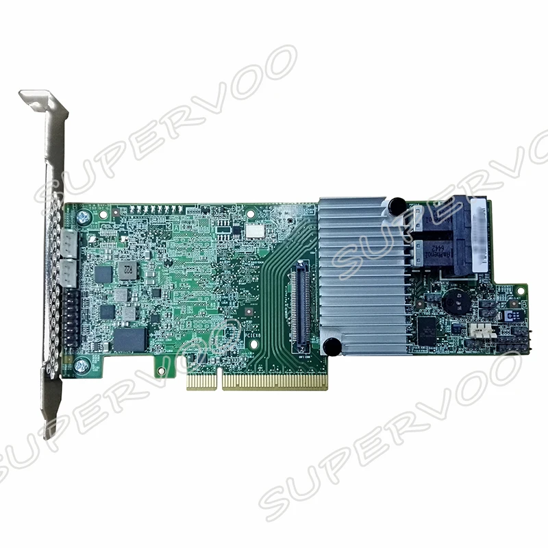 9361-8i (1GB) 05-25420-08 LSI00417 8-Internal Ports 12Gb/s 2xSFF8643 1GB DDR3 PCIe3.0 Low-profile RAID Controller