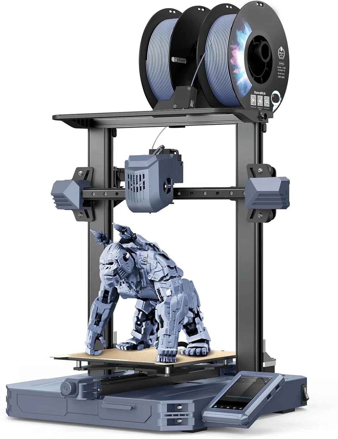 Criality Wholesale CR 10 SE Metal Structure Max Print Speed 600mm/s High Speed Linear Guide FDM 3D Printer