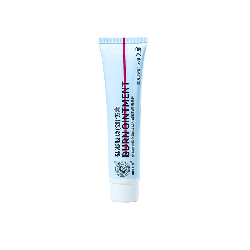 Burn and scald wound anti infective silicone gel burn ointment