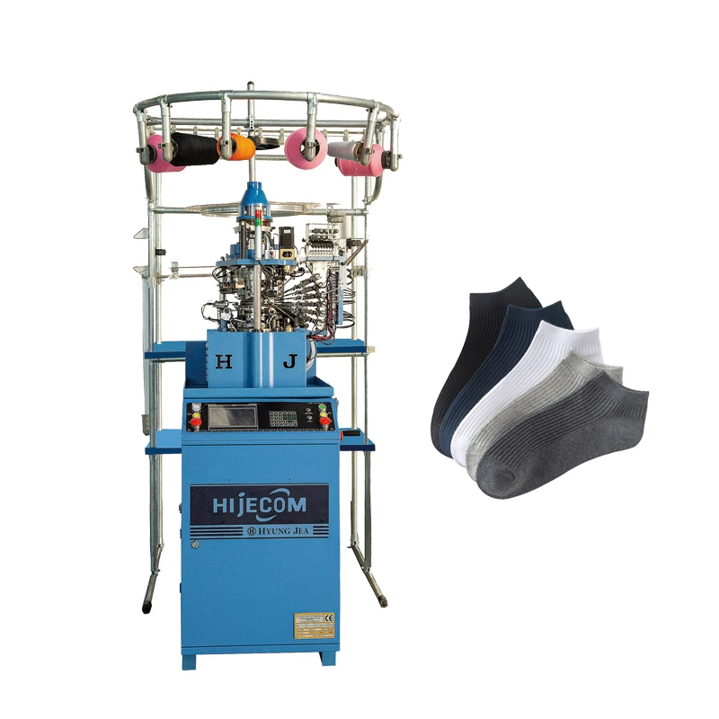Автоматическая машина для вязания носков с двойным цилиндром