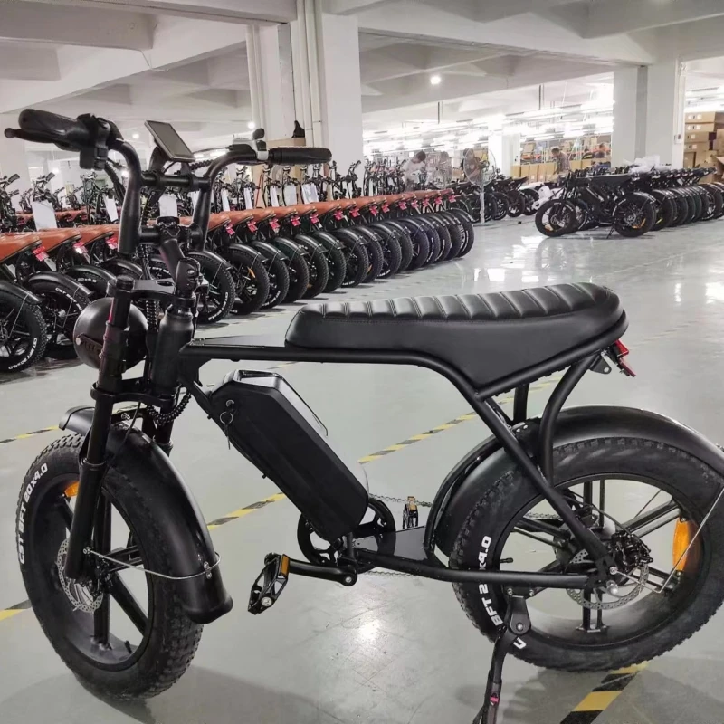 OUXI V8 2 0 новый электрический велосипед с толстыми шинами 750 Вт 48 В Электрический толстый 15Ah электровелосипед ЕС США склад