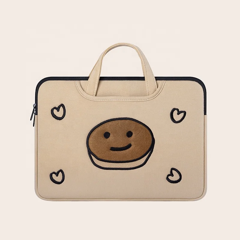 OMOI Wholesale Custom Waterproof Cartoon Cute Laptop Briefcase Computer Bag Laptop Bags Covers For Women Men 13 14 15 Inch