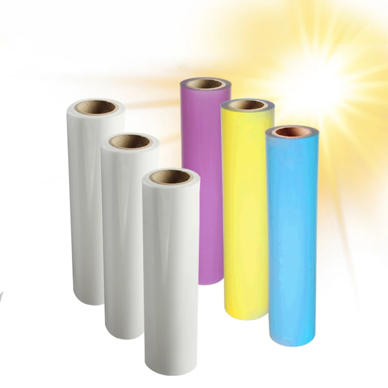 High stretch flex PU light sensitive change color heat transfer vinyl film sheets or rolls for Colthing Printing