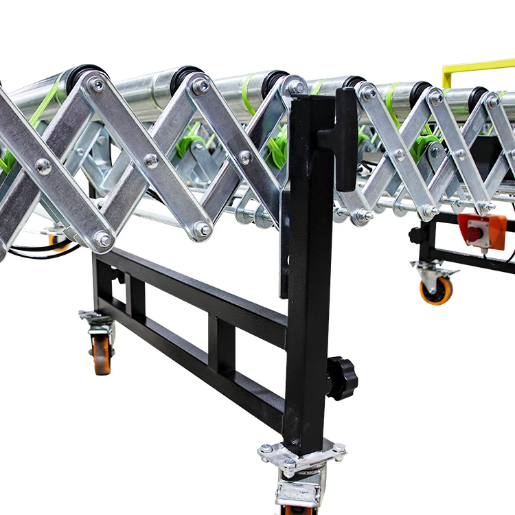 LIANGZO Customized Flexible Roller Conveyor For High-frequency Use In Warehouse