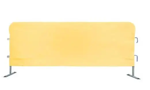 Polyester Barricade barrier cover Thermal transfer printing crowd control banner Sports and Games vinyl fence barrier cover