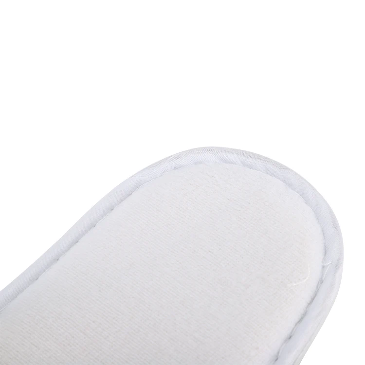 Дешевые одноразовые шлепанцы с закрытым носком, белые шлепанцы Eva на подошве для спа-отелей