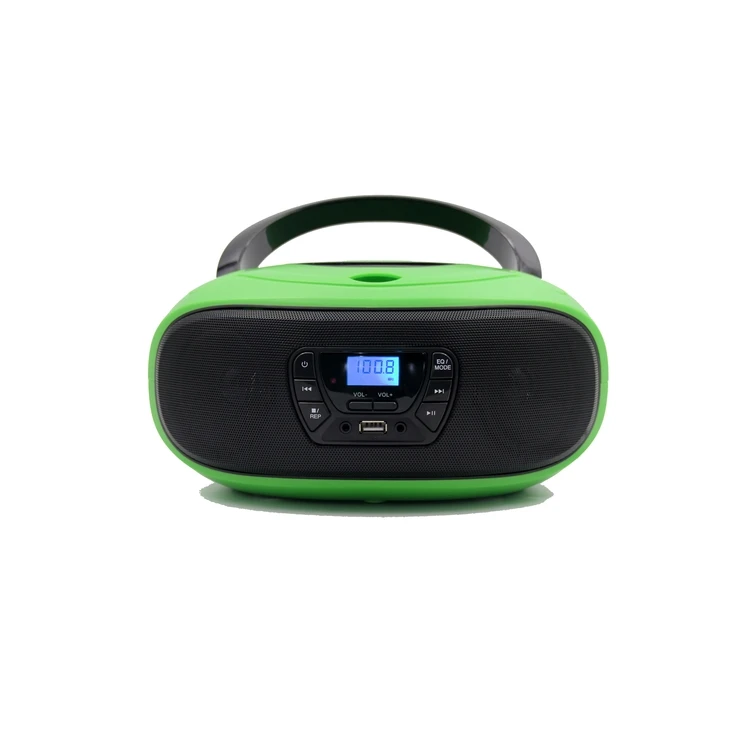  LONPOO new design portable CD boombox player with MP3 FM USB AUX