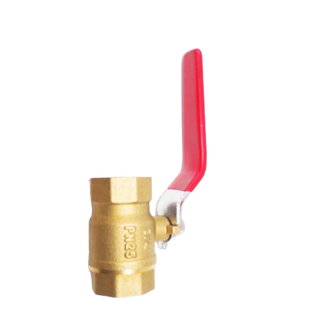 Nice quality  High-quality 3/4inch brass high-pressure ball valve BSP/NPT kit and nut manufacturer
