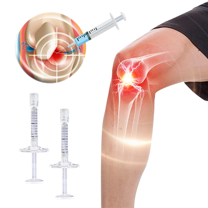 Newest collagen injection cross linked hyaluronic acid joint dermal filler for synthetic knee