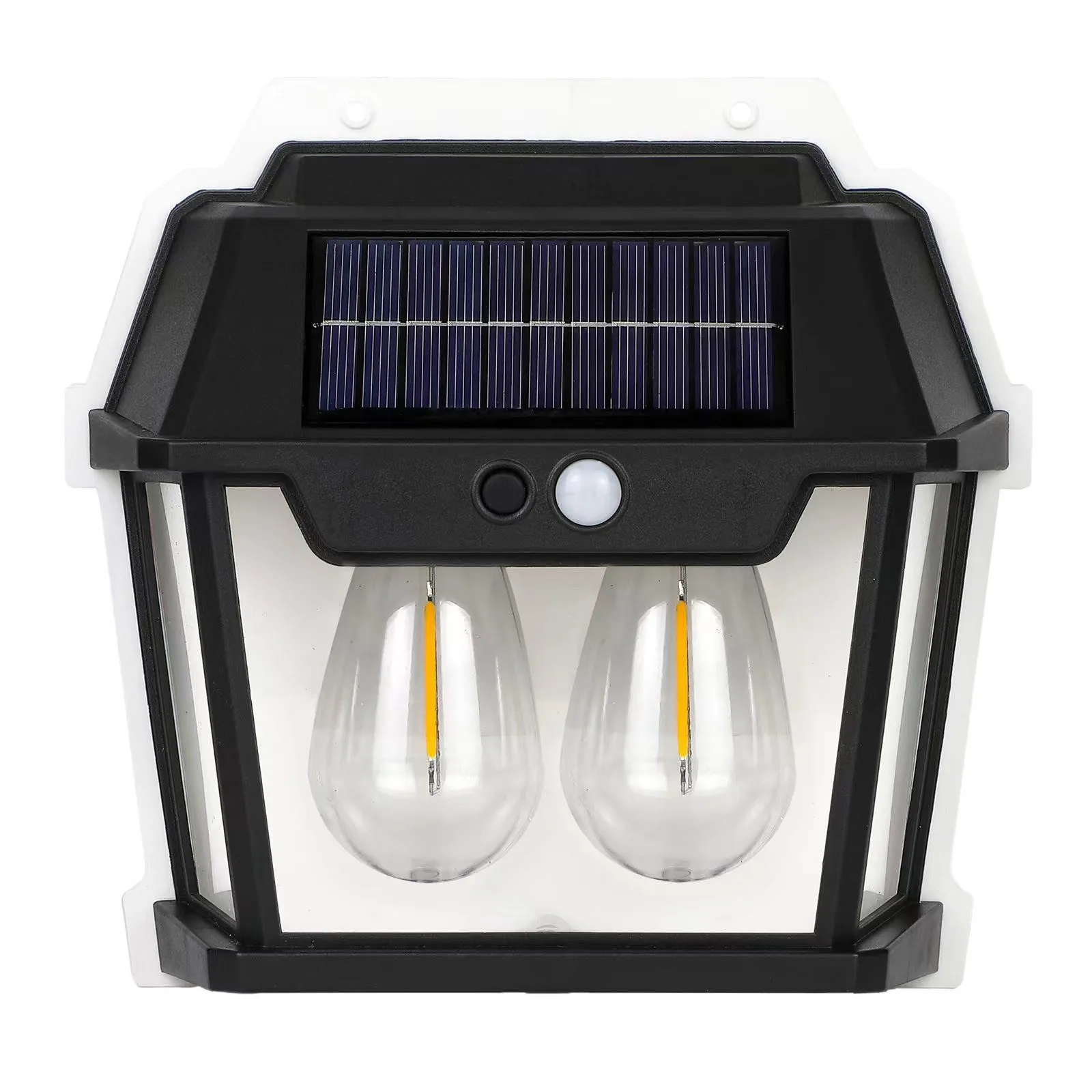 New Products Outdoor waterproof Sensing Distance solar interaction wall lamp 1-3 bulbs Solar Charging Led Wall Light