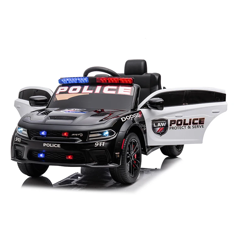 New Kids UTV 24V Ride On Car Police Ride On Toys Cars For 9 Year Olds