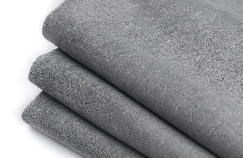 Custom knitted german velour fabric100% polyester upholstery embossed holland velvet fabric for sofa furniture