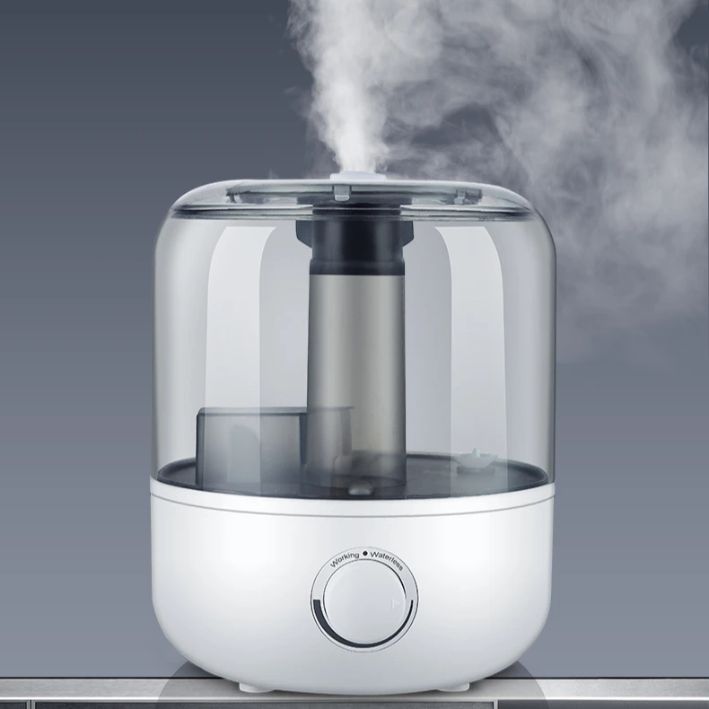 Домашний увлажнитель воздуха для ароматерапии, емкость для воды, увлажнитель, ультразвуковой распылитель воды H2O, распылитель масла, двойной распылитель, 3л зимний увлажнитель