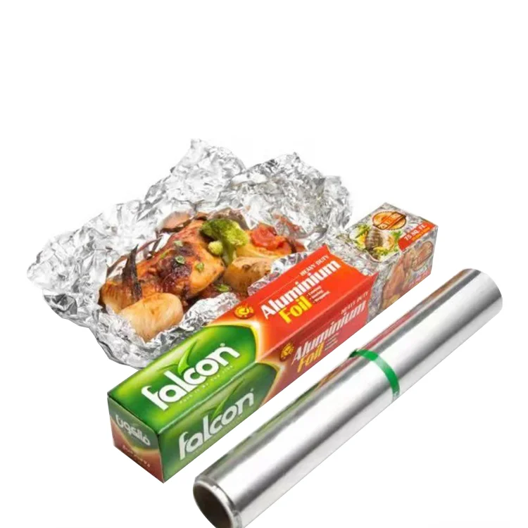 Заводская цена серебряная кухонная упаковка для пищевых продуктов алюминиевая фольга Африки
