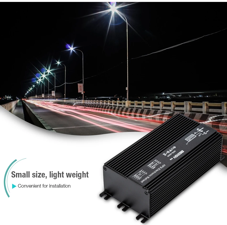 220Vac 400W Electronic High Pressure Sodium Ballast China bersn 400w HID electronic ballast for high pressure sodium lamp