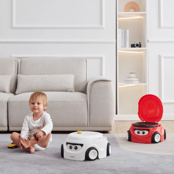 New Design Comfortable Car Shape Baby Potty Training Baby Toilet Seat