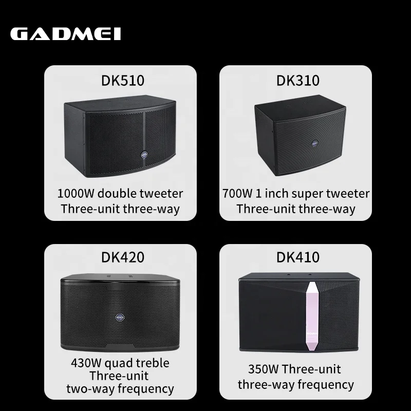 Indoor 10 inch dj party  speaker 1000w karaoke speaker home theater passive speaker professional audio