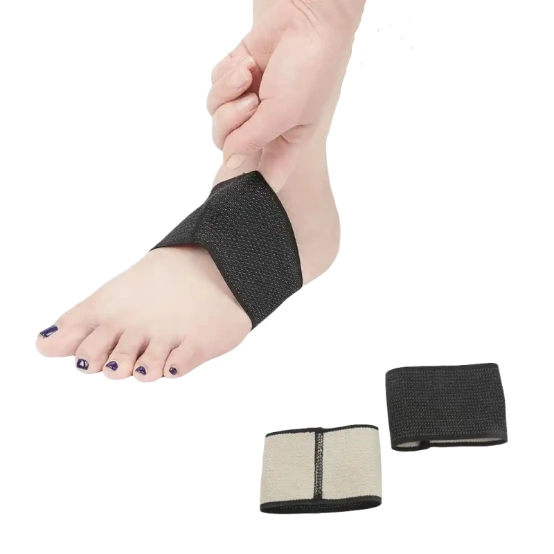 Hot Selling Pu All Day Plantar Fasciitis Relief Foot Care Adult Flat Foot Correction Arch Support Orthotic Half Insole