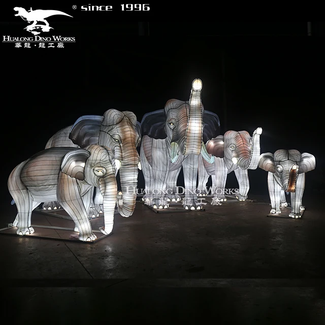 Handmade Real Art Crafts Animal Lantern Festival