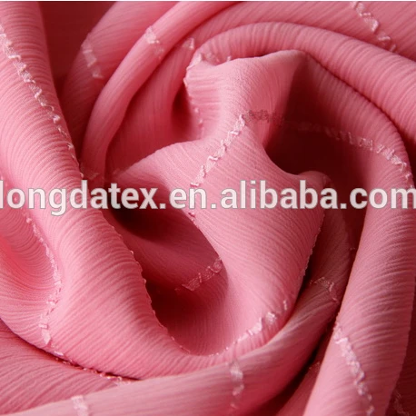 
Hot Sell pleated polyester fabric, pleated fabric for dresses 