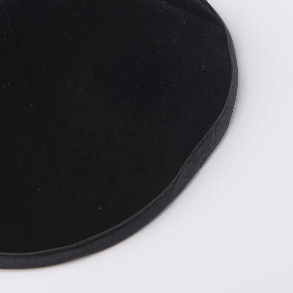 Оптовая продажа дешевый логотип на заказ Еврейский Бархат kippah вышивка и печать