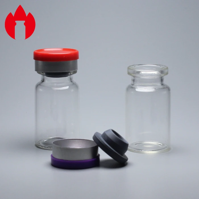 7ml 22*40mm Transparent Low Borosilicate Glass Vial for Injection