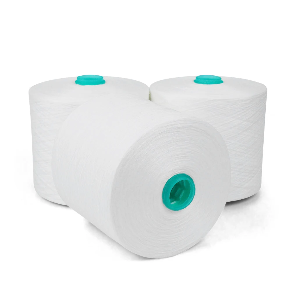 TFO полутусклый 100% Закрученный полиэстер швейная нить 45/2 с волокном Yizheng